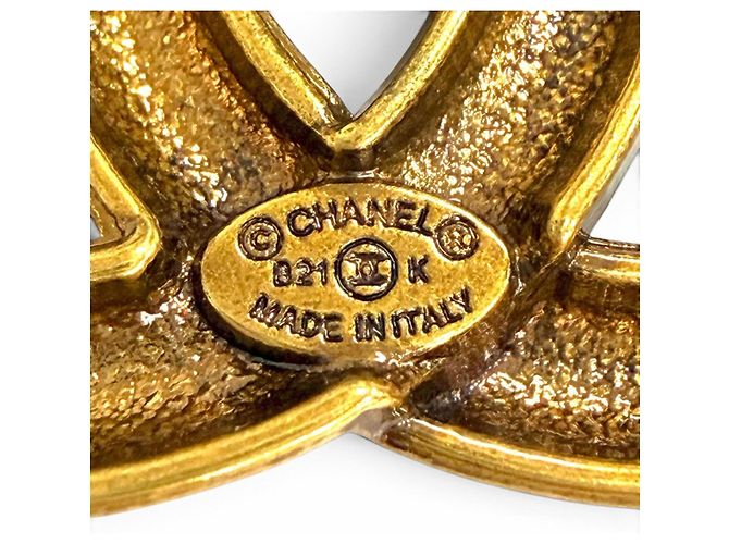 Spilla Chanel B21K Coco Mark Logo D'oro - vista 5
