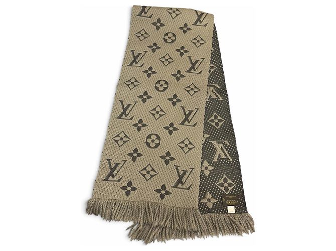Stola Logomania in lana e seta Louis Vuitton - vista 3