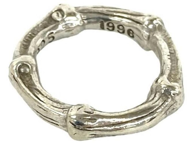 Tiffany & Co Tiffany Vintage Bamboo Band Ring Silber - Ansicht 5