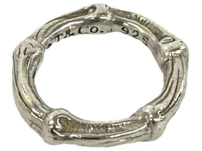 Tiffany & Co Tiffany Vintage Bamboo Band Ring Silber - Ansicht 6