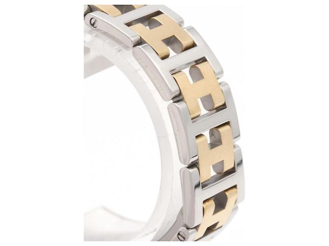 Hermès Hermes Clipper Combination CL4.220 SSxGP Quarz Uhr - Ansicht 5