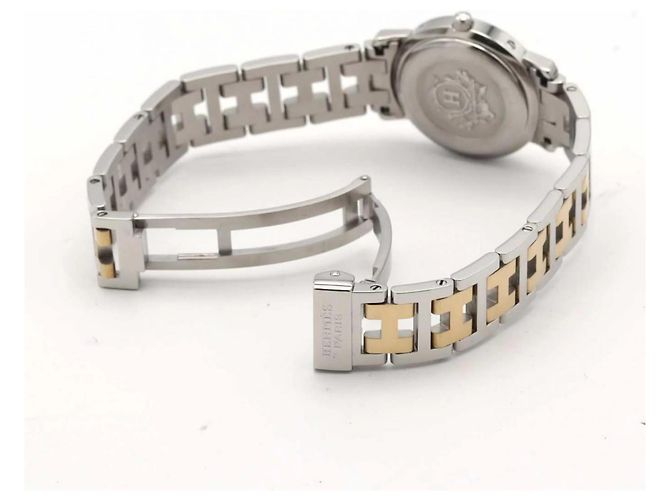 Hermès Hermes Clipper Combination CL4.220 SSxGP Quarz Uhr - Ansicht 7