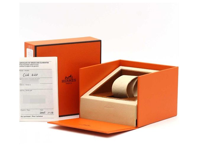 Hermès Hermes Clipper Combination CL4.220 SSxGP Quarz Uhr - Ansicht 8