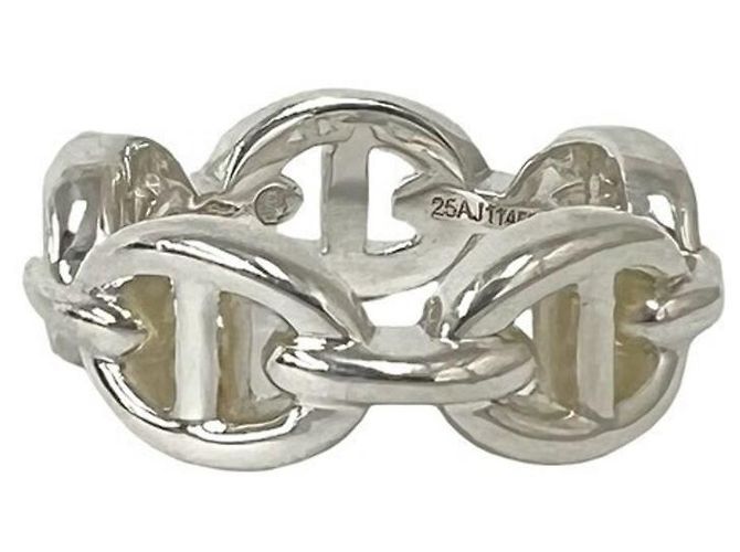 Hermès Hermes Enchainée PM Bandring Silber - Ansicht 4