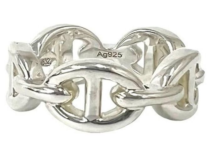 Hermès Hermes Enchainée PM Bandring Silber - Ansicht 5
