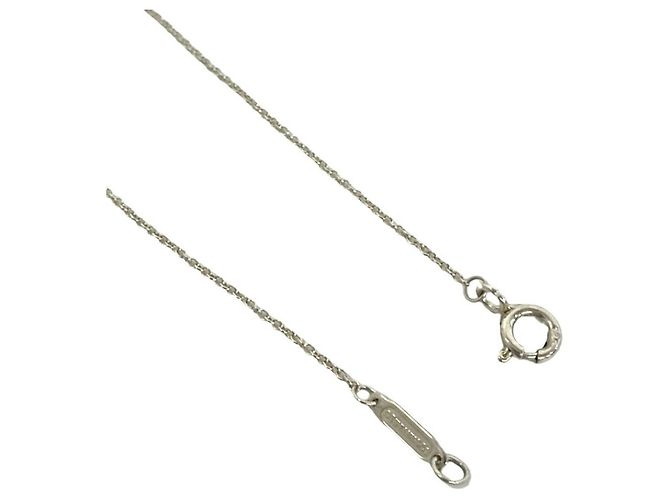 Tiffany & Co Tiffany Vintage Notes Heart Tag Halskette Silber - Ansicht 5
