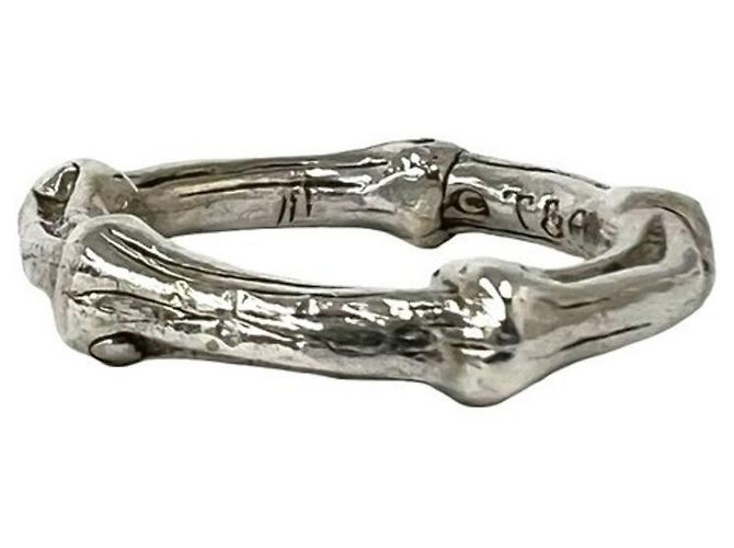 Tiffany & Co. Vintage Bamboo Band Ring Silber - Ansicht 4