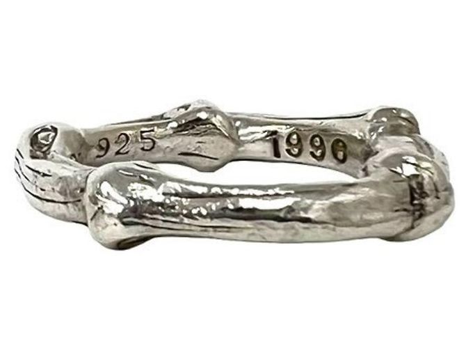 Tiffany & Co. Vintage Bamboo Band Ring Silber - Ansicht 5