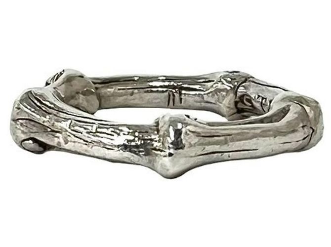 Tiffany & Co. Vintage Bamboo Band Ring Silber - Ansicht 6