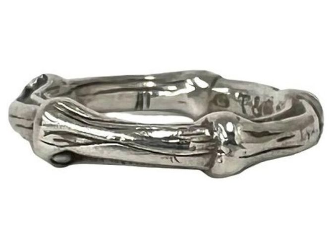 Tiffany & Co Anello Tiffany Vintage Bamboo in Argento 925 - vista 4