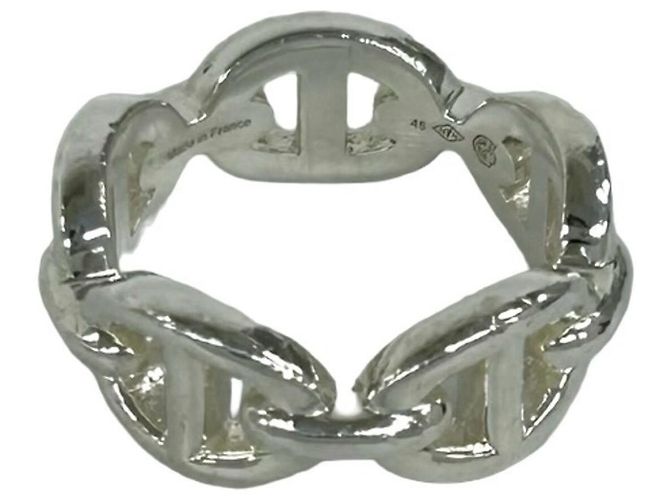 Hermès Hermes Enchainée PM Bandring Silber - Ansicht 4