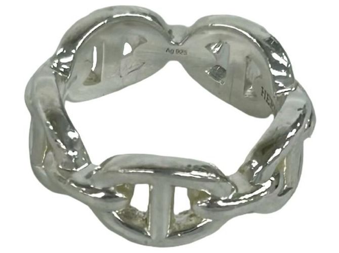 Hermès Hermes Enchainée PM Bandring Silber - Ansicht 5