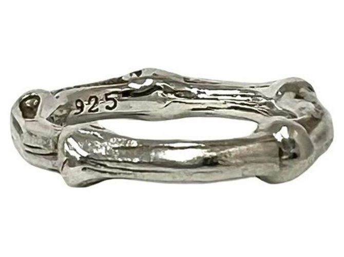 Anello Bamboo Vintage Tiffany & Co. Argento - vista 5