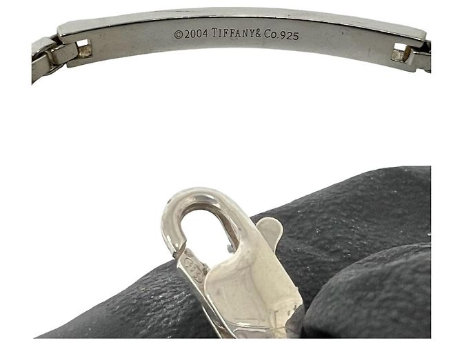 Tiffany & Co Bracciale Tiffany Vintage Venetian ID Argento - vista 3