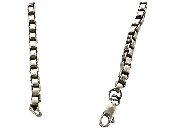 Tiffany & Co Bracciale Tiffany Vintage Venetian ID Argento - vista 4