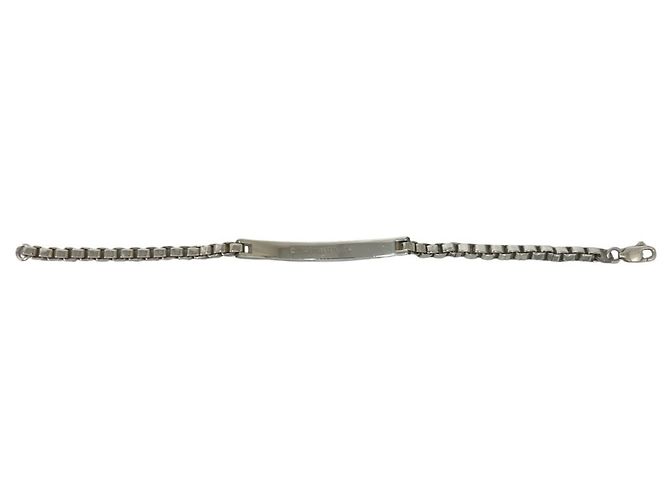 Tiffany & Co Bracciale Tiffany Vintage Venetian ID Argento - vista 6