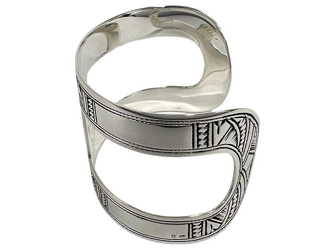 Bracciale Hermès Vintage Touareg Argento - vista 4