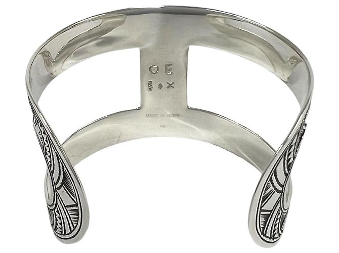 Bracciale Hermès Vintage Touareg Argento - vista 6