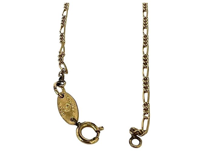 Collana Pendente CHANEL Vintage Motif Coco Mark GP D'oro - vista 5