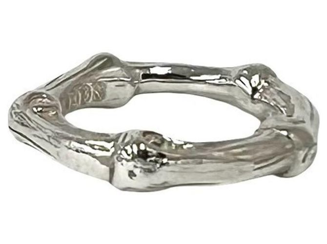 Tiffany & Co Tiffany Vintage Bamboo Band Ring Silber - Ansicht 5