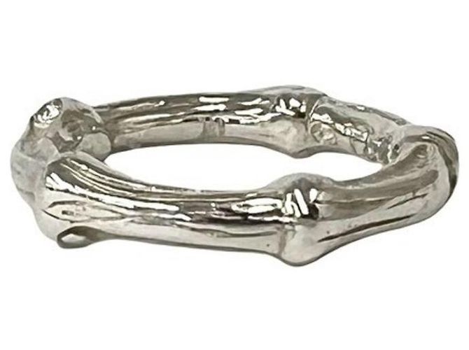 Tiffany & Co Tiffany Vintage Bamboo Band Ring Silber - Ansicht 6