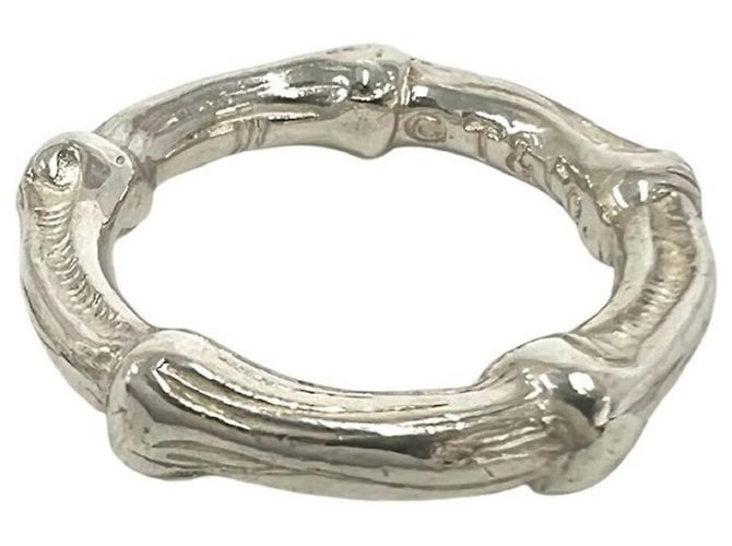 Tiffany & Co Tiffany Vintage Bamboo Band Ring Silber - Ansicht 4