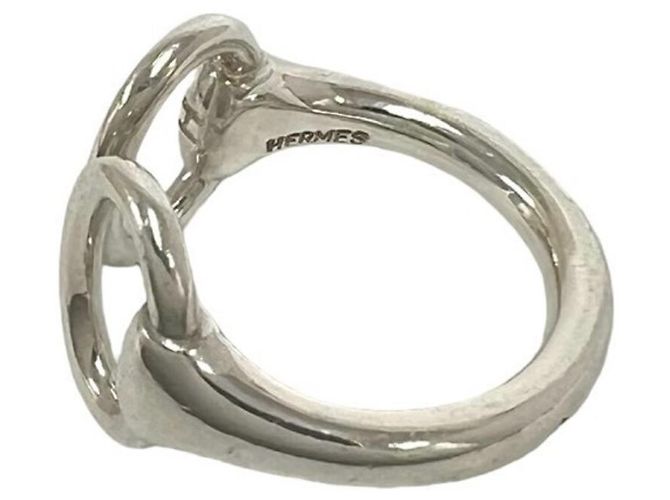 Hermès Hermes Vintage Nausicaä Bandring Silber - Ansicht 4
