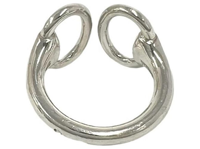 Hermès Hermes Vintage Nausicaä Bandring Silber - Ansicht 6