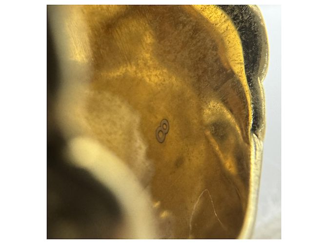Gucci Lion Head Ring mit Kristallen Golden - Ansicht 7