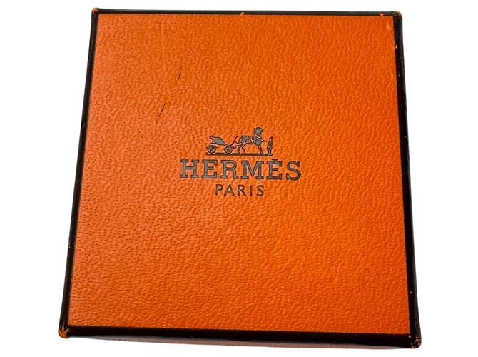 Hermès Hermes Cage d'H H-Cube Ohrringe Silber Roh - Ansicht 11