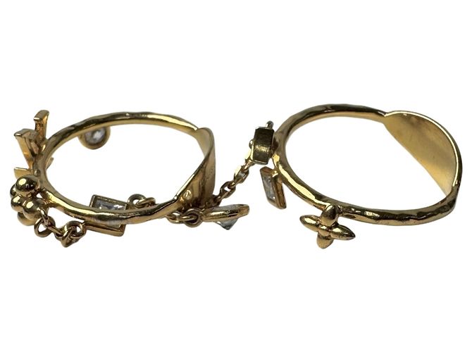 Louis Vuitton Vergoldeter Ring Golden - Ansicht 5