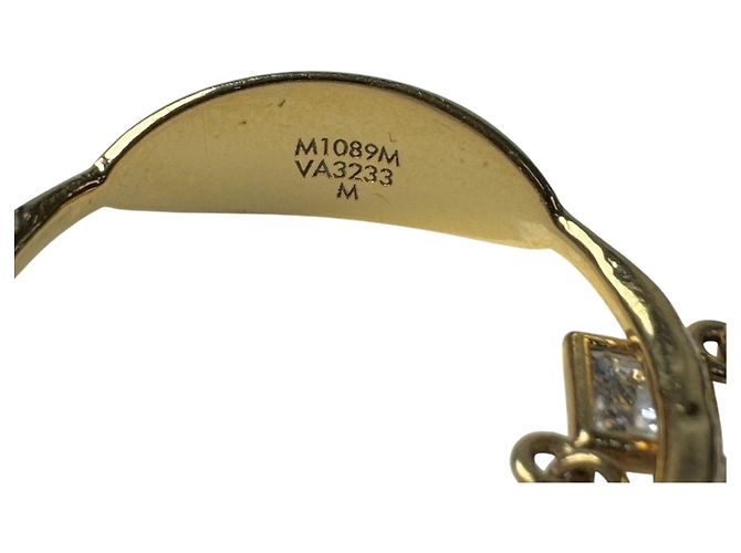 Louis Vuitton Vergoldeter Ring Golden - Ansicht 6
