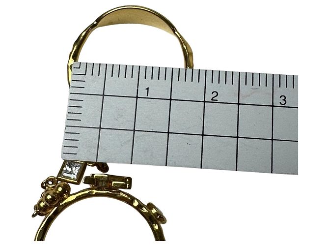 Louis Vuitton Vergoldeter Ring Golden - Ansicht 9