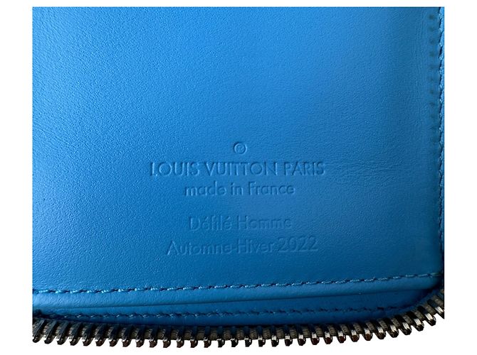 Louis Vuitton Zippy Wallet Climbing Vertical M81573 IC Bianco - vista 10