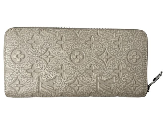Louis Vuitton Zippy Wallet Climbing Vertical M81573 IC Bianco - vista 2