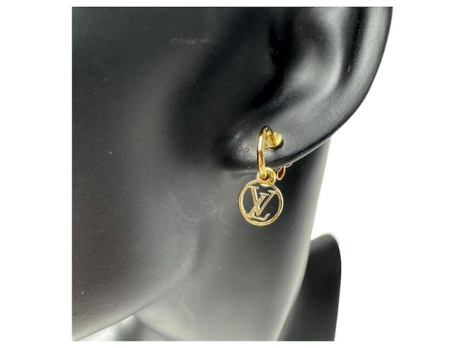 Pendientes Blooming Louis Vuitton Dorado - vista 3