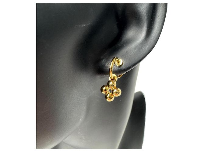 Pendientes Blooming Louis Vuitton Dorado - vista 4