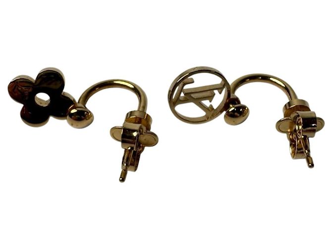 Pendientes Blooming Louis Vuitton Dorado - vista 7