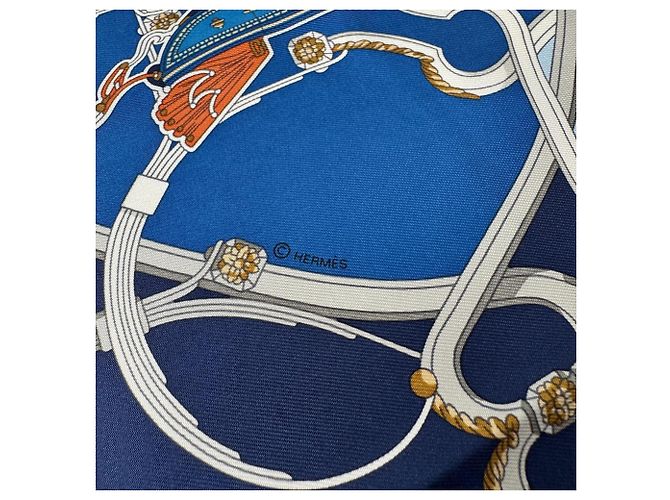 Hermès Carré 45 Springs Remix Seidentuch Mehrfarben - Ansicht 4
