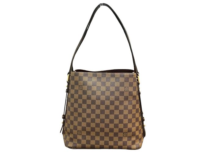 Borsa a tracolla Louis Vuitton Cavalli Vington Marrone - vista 2