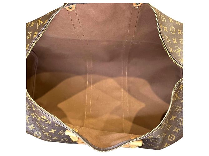 Borsa Boston Louis Vuitton Keepall 60 Marrone - vista 5