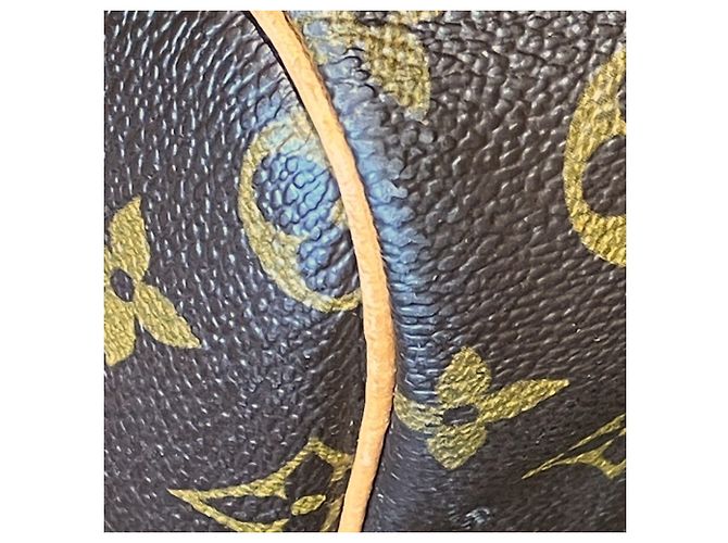 Borsa Boston Louis Vuitton Keepall 60 Marrone - vista 6