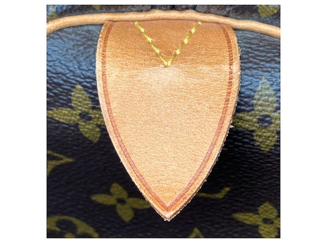 Borsa Boston Louis Vuitton Keepall 60 Marrone - vista 7