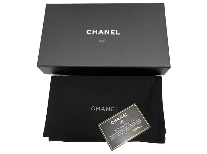 Portafoglio lungo con zip Chanel Boy Nero - vista 5