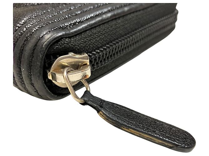 Portafoglio lungo con zip Chanel Boy Nero - vista 9