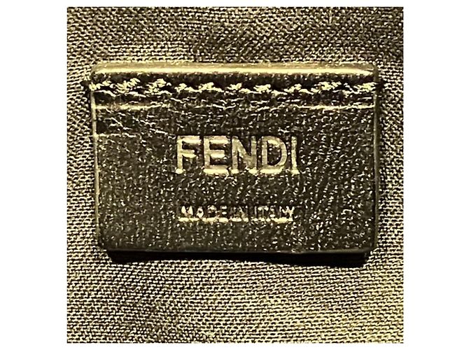 Borsa a Pochette Fendi Vocabulary Blu - vista 4