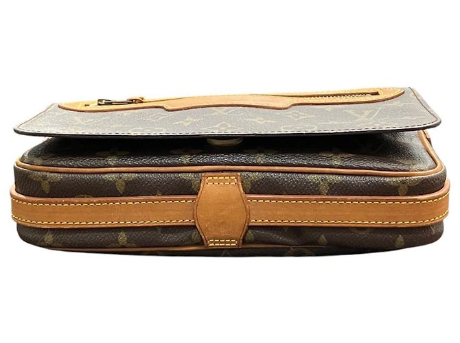 Borsa a tracolla Louis Vuitton Saint Germain 24 Marrone - vista 3