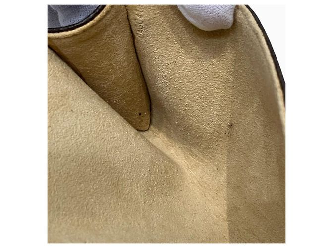 Borsa a tracolla Louis Vuitton Pochette Twin PM Marrone - vista 7
