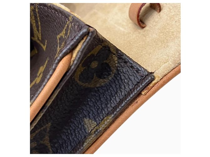 Borsa a tracolla Louis Vuitton Pochette Twin PM Marrone - vista 9