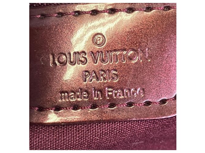 Borsa Louis Vuitton Wilshire PM Bordò - vista 4